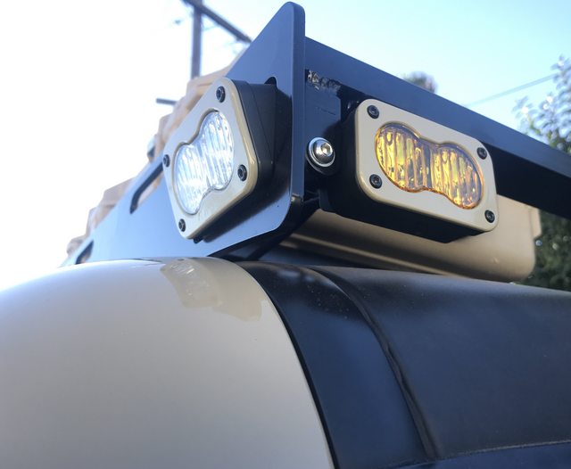 Baja Designs S2 Sport, Pair Wide Cornering LED Clear