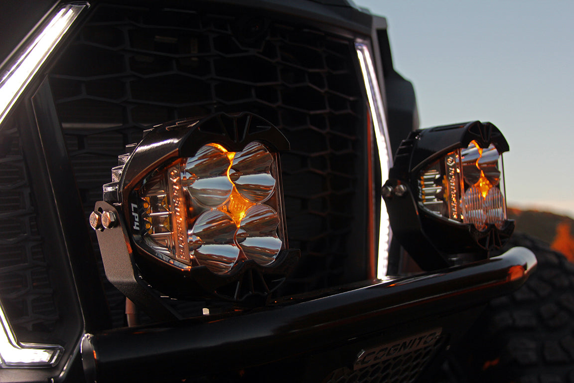 Baja Designs LP4 Pro Pair - Amber Driving Combo LED 4