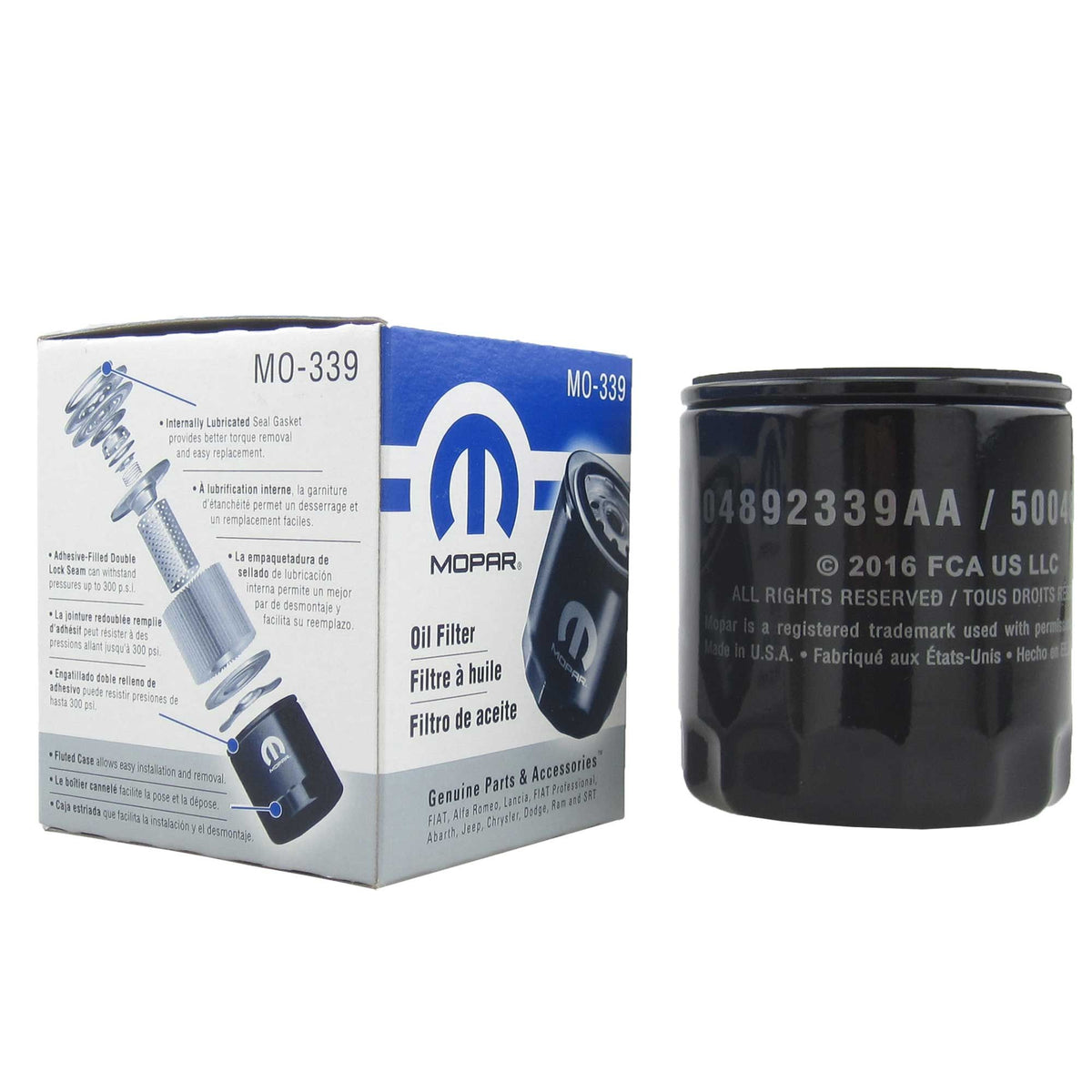 Oil Filter Ram 1500 5.7L 8 Cyl Geared for Adventure