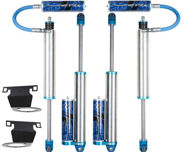 13-24 RAM 3500 4X4 DIESEL CARLI TUNED KING 2.5 RR FRONT & REAR SHOCK PKG 3.25 LIFT & RES MOUNTS