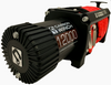 Carbon 12,000lb Electric Winch W/Synthetic Rope