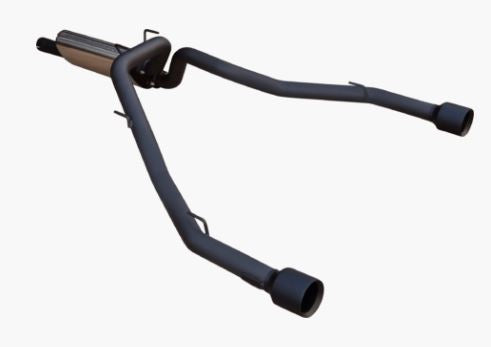 MANTA DT 1500 3in Cat Back Exhaust BLACK Tips